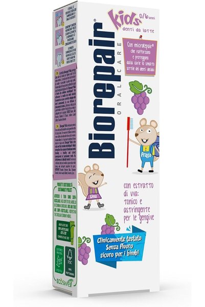 Biorepair معجون أسنان كوزويل للأطفال بنكهة العنب، 50 مل