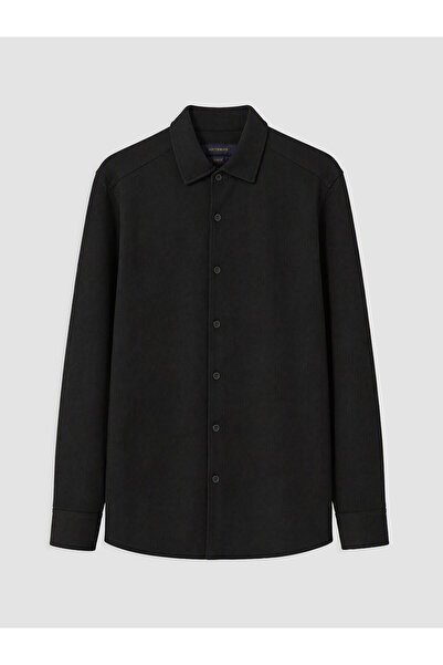 LC Waikiki Nevavm Farkıyla Southblue Black Interlock Plain Narrow & Slim Men'...