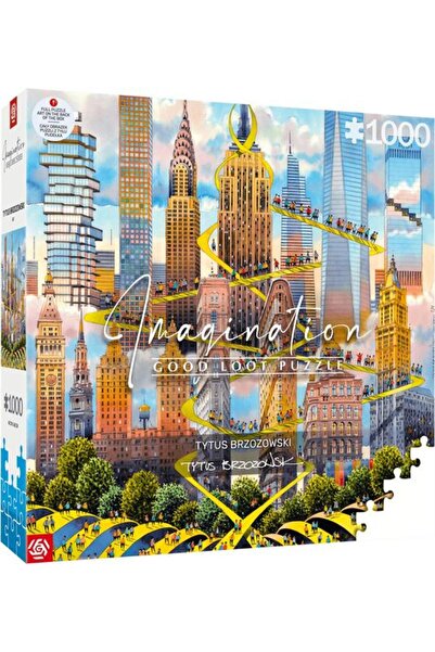 Good Loot Puzzle Imaginațional: Tytus Brzozowski New York / New York (1000 pi...