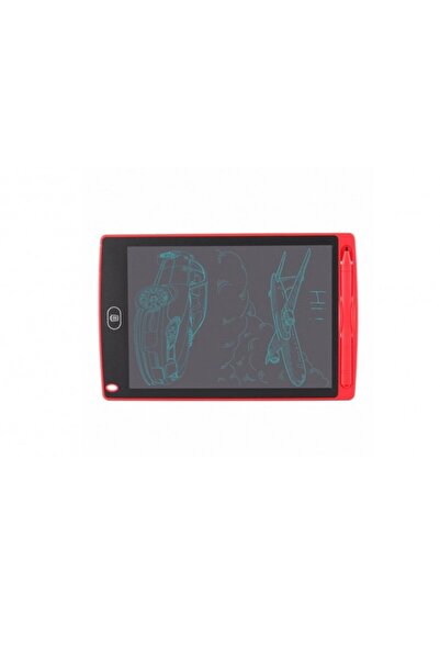 ISHOP Οθόνη γραφής και σχεδίασης LCD, Stylius, 8,5 ", κόκκινο/μαύρο