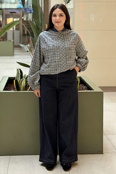 Ceremony Palozzo Knitted Denim Pants