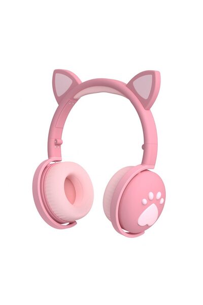 OEM Căști wireless pliabile, cu urechi de pisică, luminoase, Bluetooth 5.0, S...