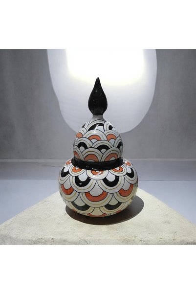 ARBE Art Gallery Seramik Tombul Küp Dalga