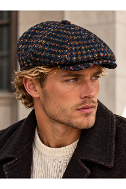 Rupen Kraft Marled winter beanie hat british style beanie hat elastic back hat