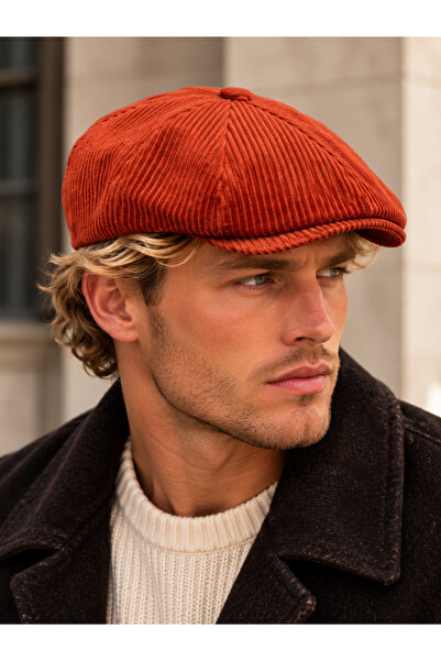 Rupen Kraft Velvet winter beanie hat, british style beanie with elasticated b...