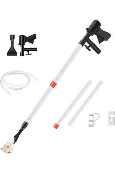 UANDME Fish Tank Gravel Cleaner,Newly Upgraded Fish Tank Water Changer with A...