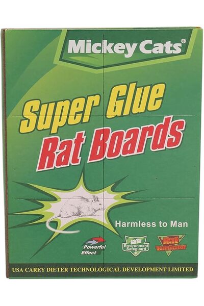 Lawazim Rat Lure Traps -17x21.5cm- Strong Adhesive Disposable Mouse Glue Pad ...