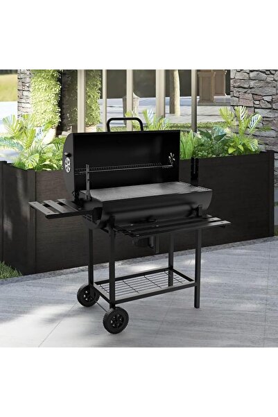 RENOVO Portable Foldable Charcoal Grill Desk Tabletop Outdoor Smoker BBQ, For...