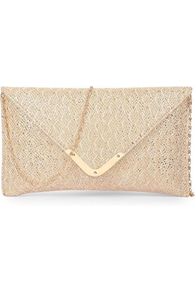 Adisan Publishing AB ADISA CL029 women clutch/sling bag (Gold)