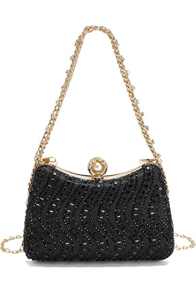 GENERAL Sweetovo Evening Bag Clutch Purses for Women Rhinestones Purse Sparkl...