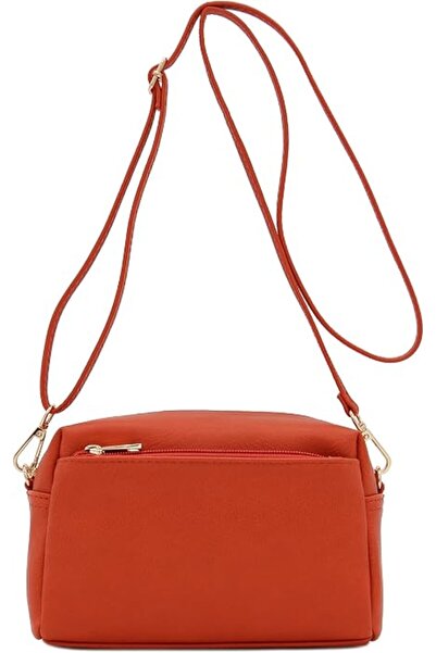 GENERAL FashionPuzzle Triple Zip Small Crossbody Bag