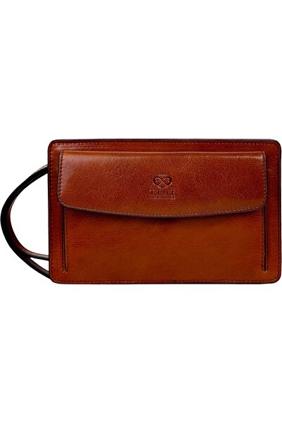 Time Resistance Leather Clutch for Men - Men's Handbag - Leather Bag Men - El...