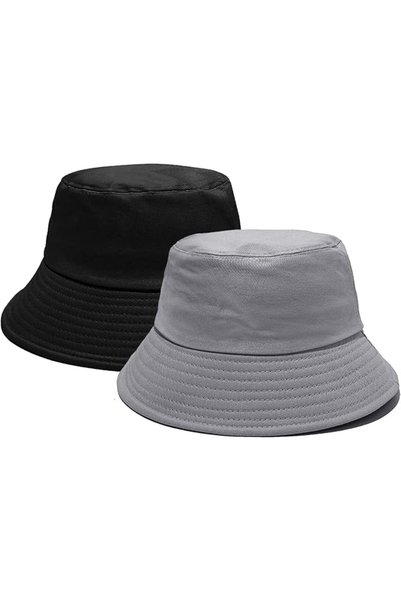 GENERAL Npj Summer Cotton Bucket Hat for Women Men Sun Beach Fishing Cap