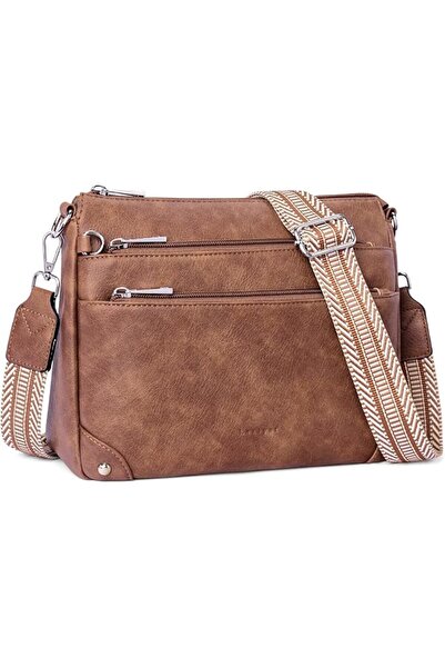 TERRIFI Crossbody Bags for Women, RFID Blocking Travel Purses Handbags in Syn...