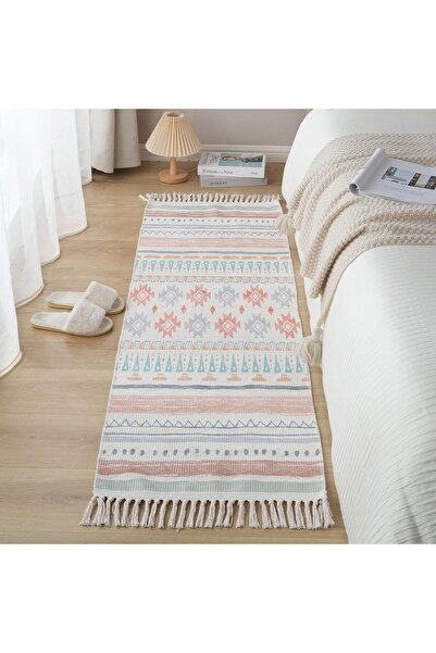 Generic Cotton Linen Carpet, Tassel Area Rugs, For Living Room Bedroom, Heber...