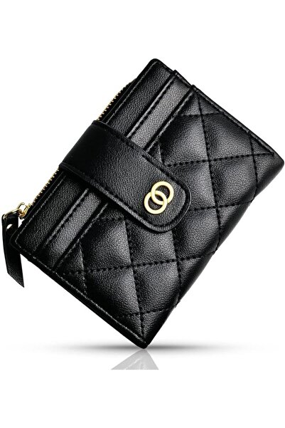 X SPRING Minimalist Wallet For Women, Lightweight Foldable PU Leather Wallet ...