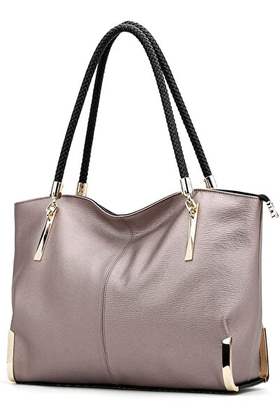 Foxer Large Leather Tote Purses and Handbags for Women, Ladies Top-handle Pur...