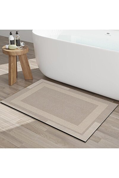 Generic Tazweeq Bath Mat-Super Absorbent Quick Dry Bathroom Floor Mats-Rubber...