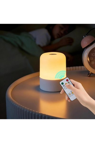 Generic مصباح ليلي LED قابل لإعادة الشحن، مصباح بجانب السرير LED قابل للتعتيم...