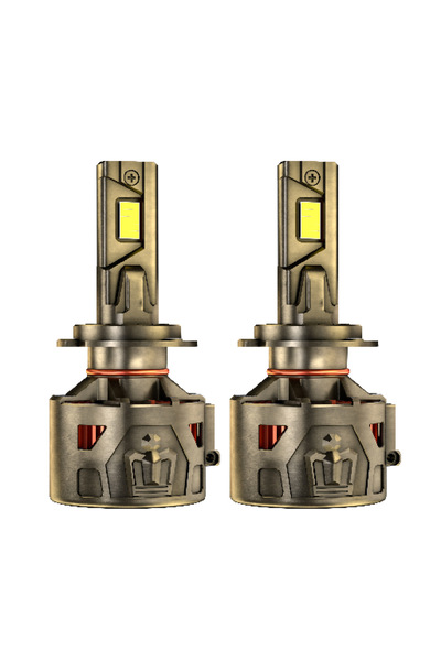 Morvena Picks Set de 2 becuri LED pentru faruri auto, putere ultra mare, 300W...