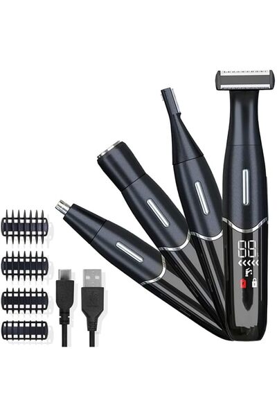 Morvena Picks Aparat electric de îndepărtare a părului 4-în-1 unisex - Aparat...