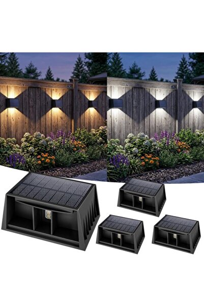 Morvena Picks Lampă solară RGB de exterior, impermeabilă IP65, iluminat pentr...