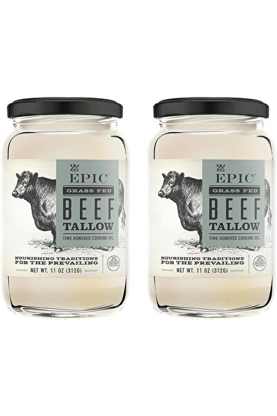 Epic Animal Oil, Beef Tallow, 11 Ounce (Pack of 2)
