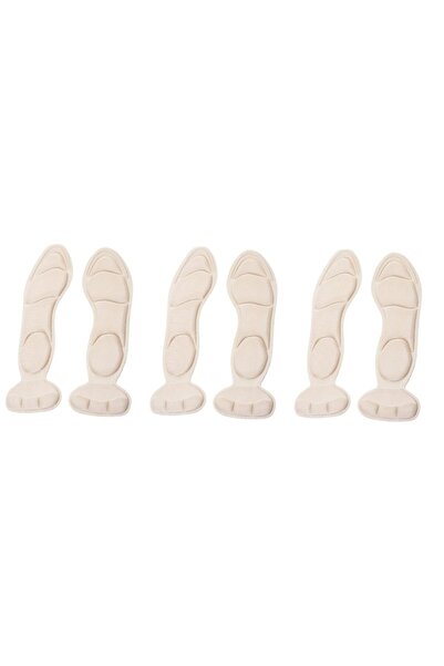Morvena Picks Set de 3 branțuri pentru tocuri înalte, branțuri alb-crem, prot...