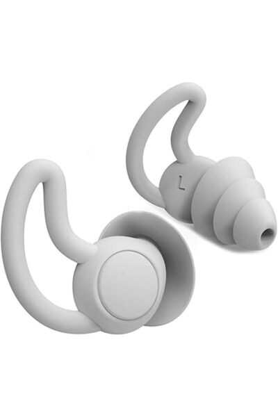GENERAL Reusable Ear Plugs for Sleeping - Noise Canceling Silicone Earplugs f...