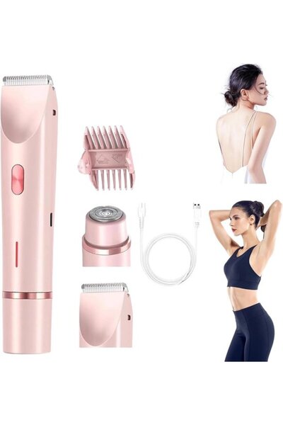Morvena Picks Epilator electric 2-în-1 pentru femei, rezistent la apă, trimme...