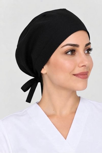 XPLUS Siyah Unisex Ter Bantlı Hemşire Doktor Cerrahi Bone