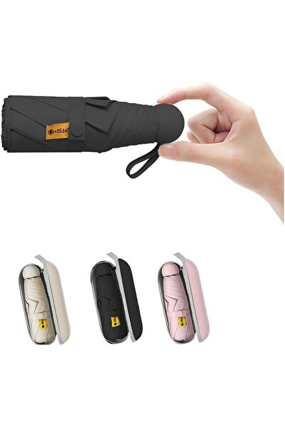 Generic ALMEKAQUZ Travel Mini Umbrella, Portable Umbrella, UV Resistant Foldi...