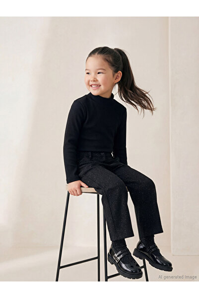 LC Waikiki Two Mt Shop Quality Lcw Kids Black Plain Standard & Regular Wide L...