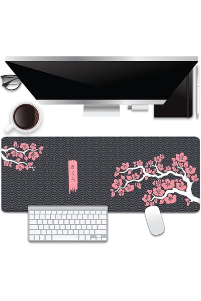 GENERAL Cottagecore Mouse Pad Surprise Song Piano Floral Desk Pad,Cute Desk M...