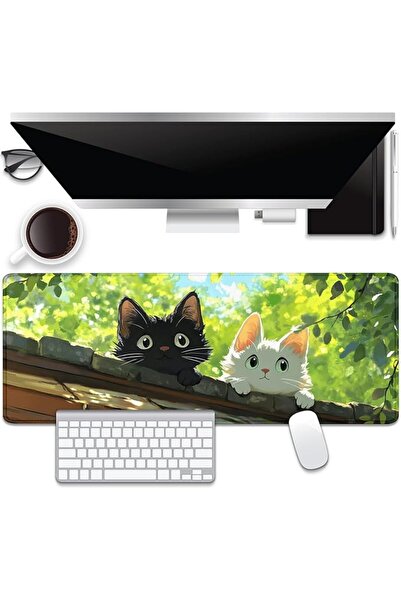 GENERAL Cottagecore Mouse Pad Surprise Song Piano Floral Desk Pad,Cute Desk M...