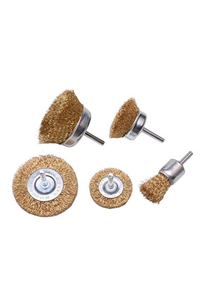 HARDEN Set de 5 Perii Cilindrice Sarma, Profesional,