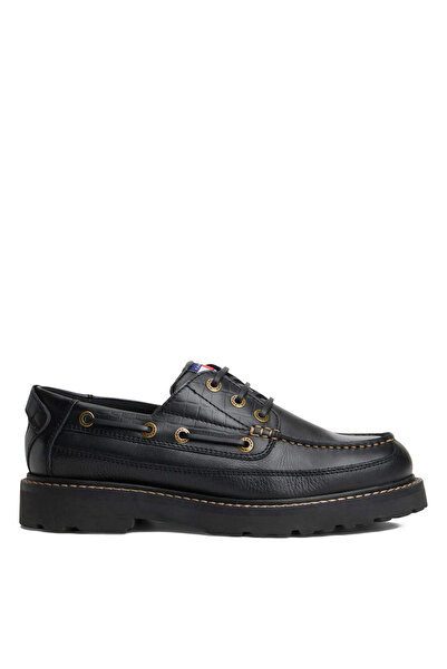 Tommy Hilfiger Siyah Erkek Casual Ayakkabı ARCHIVE '01 LTH SHOE