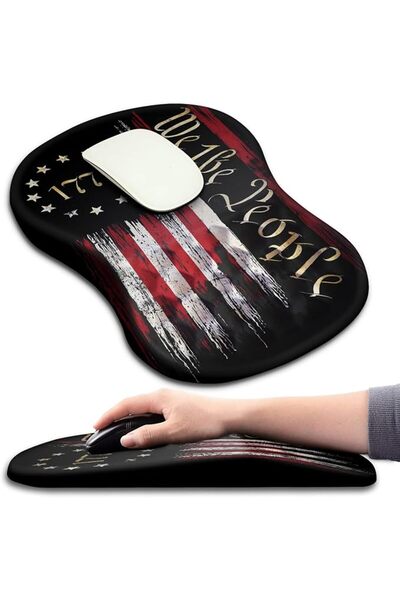 GENERAL Hokafenle Ergonomic Mouse Pad Wrist Support with Massage Design, Wris...