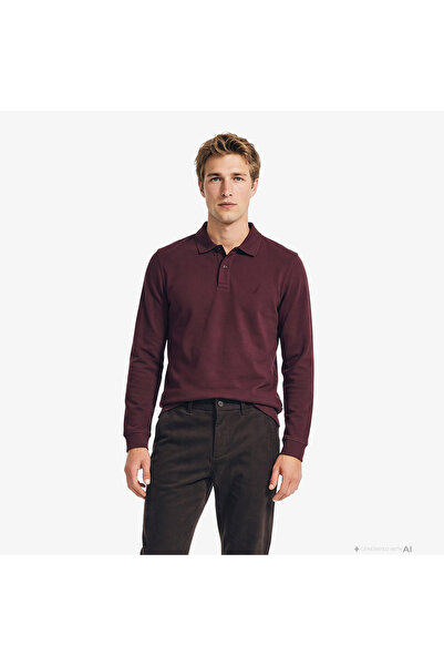 Nautica Erkek Kırmızı Regular Fit Polo Yaka T-Shirt