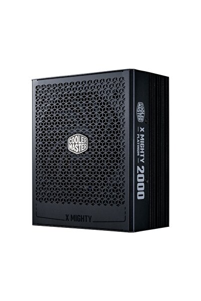 Cooler Master X Mighty 2000W 80+ Platinyum Full Modüler, ATX 3.1 GEN5 120mm Fanlı PSU