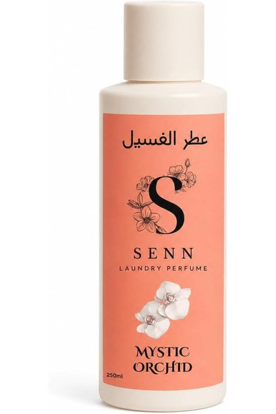 SENN عطر غسيل فاخر - ميستيك أوركيد - بديل منعم الأقمشة - زجاجة واحدة 250 مل (...