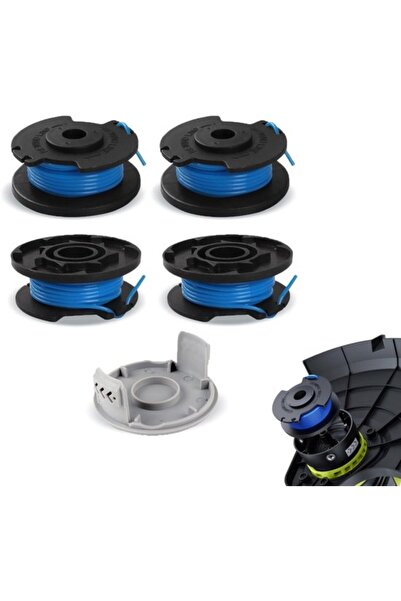 Morvena Picks Bobine de fir pentru mașina de tuns iarba (Set de 5 bobine pent...