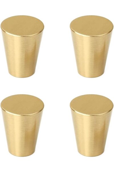 Morvena Picks Mânere pentru dulapuri - Set de 4 - Mânere pentru mobilier - Al...