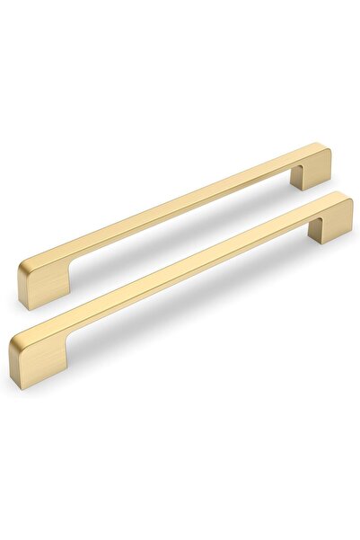 Morvena Picks Set de 10 mânere aurii de 8 inch pentru dulapuri și sertare - F...
