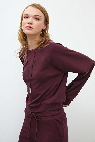 urban focus Sıfır Yaka Sweatshirt