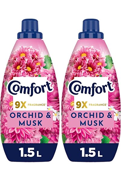 COMFORTBANYO منعم أقمشة كومفورت كونسنتريت، برائحة الأوركيد والمسك، 1.5 لتر × ...