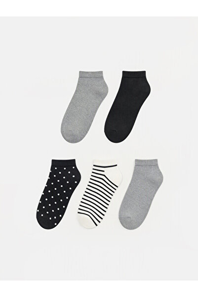 LC Waikiki I Embroidered Women's Booties Socks 5-Pack from Freezen Store