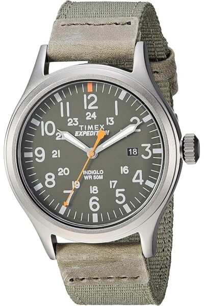 Timex ساعة اكسبيديشن سكاوت للرجال مقاس 40 ملم