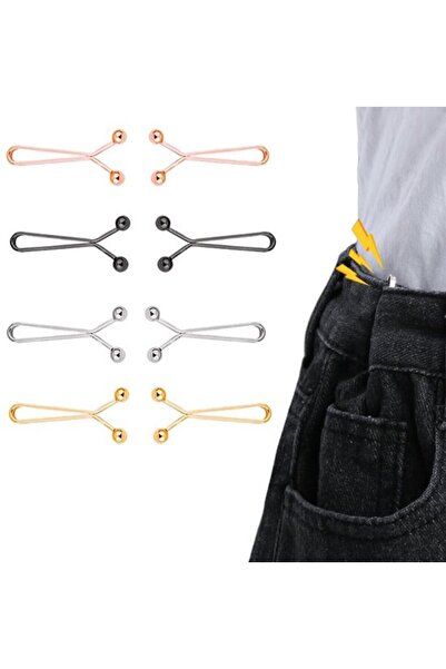 Morvena Picks Set de 8 ace pentru blugi, clemă reglabilă pentru curea, dispoz...