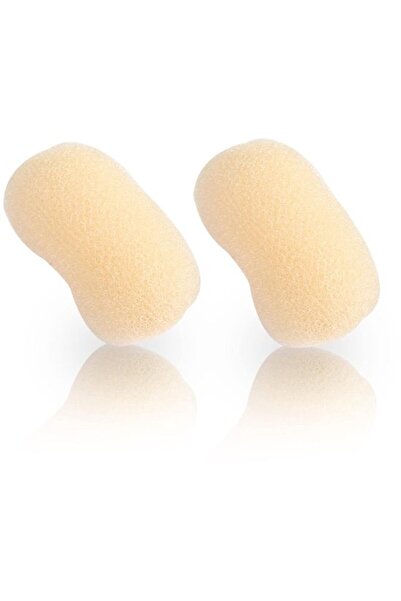 Morvena Picks Set de 2 piese, bej, 7 cm, din nailon, agrafe și pernuțe pentru...